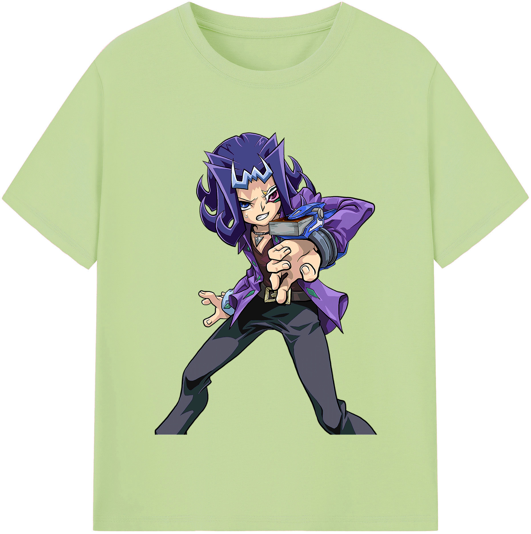 （画像用） 遊☆戯☆王 Yu-Gi-Oh! 綿100％半袖Tシャツ（フロントプリント）